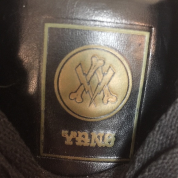 Vans Black Leather Size 8 - Picture 7 of 8